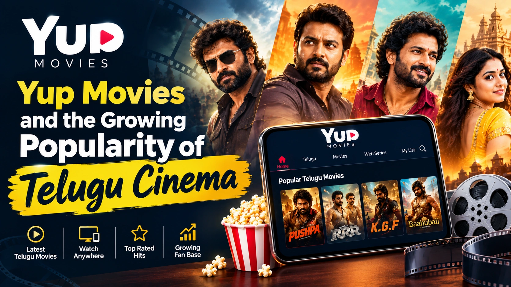Yup Movies and the Growing Popularity of Telugu Cinema
